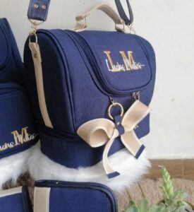 Bolso baúl de 2 compartimientos